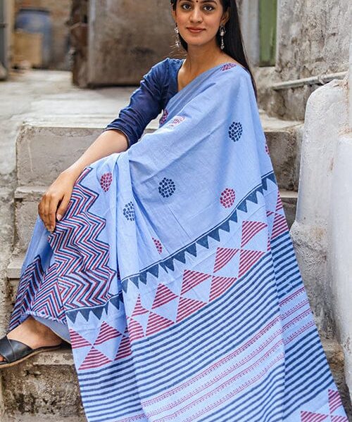 Mul Mul Cotton Saree