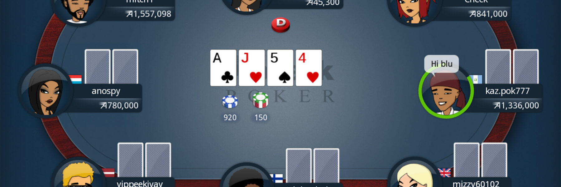 How to create best poker app with a simple UI