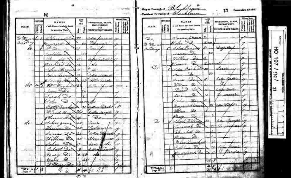 The 1841 England and Wales Census