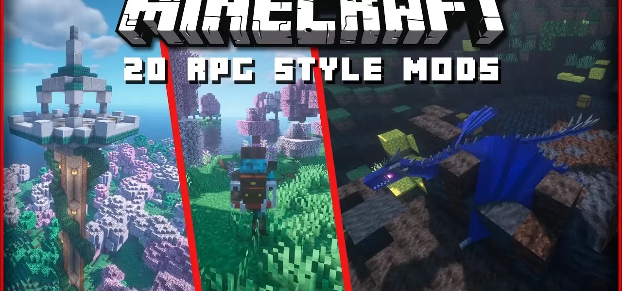 Minecraft RPG Modpacks for Java Edition
